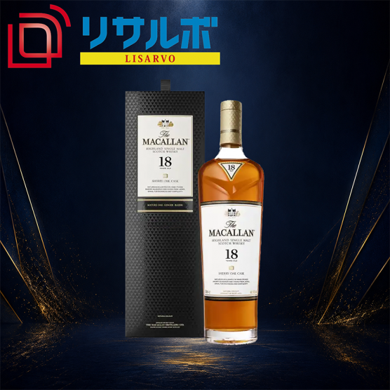 マッカラン18年 シェリーオークカスク 43％ 700ml