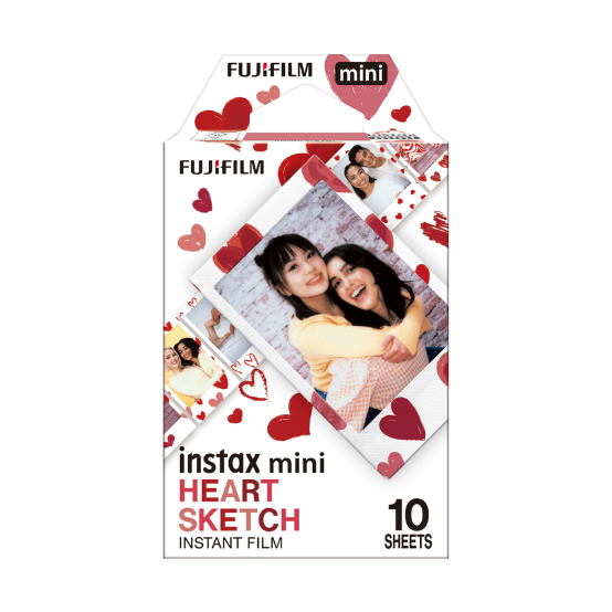 instax mini HEART SKETCH